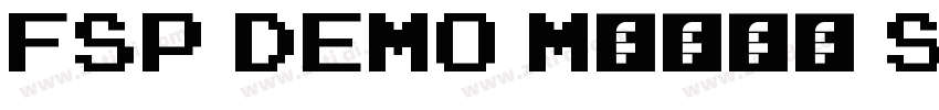 FSP DEMO Mrchr Smb字体转换 FSP DEMO Mrchr Smb字体转换